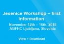 Jesenice Workshop – first information